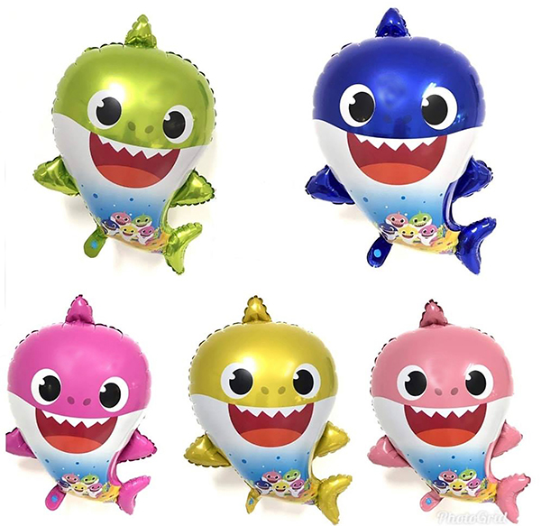 BABY SHARK LARGE PARTY BALLOON - PARTY SUPPLIES DECORATION - ONE ...